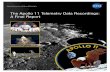 The Apollo 11 Telemetry Data Recordings: A Final Report · The Apollo 11 Telemetry Data Recordings: A Final ... provide backup if the live relay failed-and shipped them to the Goddard