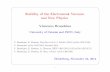 Stability of the Electroweak Vacuum and New Physics … · Stability of the Electroweak Vacuum and New Physics Vincenzo Branchina University of Catania and INFN, Italy V. Branchina,