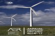 AER annual report 2016–17 Annual Report 2016-17.pdf · AER ANNUAL REPORT 2016–171 Chair’s review I am pleased to introduce the Australian Energy Regulator’s (AER) 2016–17