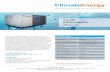 219 kW Kaltwassersatz - climateenergy.de€¦ · eine Mikroprozessorsteuerung Carel PCO2 zum Einsatz. Durch die Möglichkeit, enge Regeltoleranzen bei der Temperatur einzuhalten,