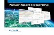 Power Xpert Architecture Power Xpert Reporting - Eatonpub/@electrical/documents/conte… · compliant report supports hospital power test ... Excel integration enables further ...