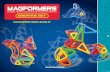MAGFORMERS MODEL BOOKLET - ボーネルンド · Composition (90pcs) Triangle , 12 Trapezoid , 4 Square , 20 Pentagon , 2 Arch 4 Diamond , 4 Super Arch , 4 Isosceles Triangle , 8