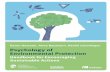Psychology of Environmental Protection · Psychology of Environmental Protection Hamann, Baumann, Löschinger Handbook for Encouraging Sustainable Actions Karen Hamann, Anna Baumann,