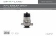 APV DELTA DA3+ - SPX FLOW · DELTA DA3+ Instruction manual: UK-rev. 5 APV UK 6. Cleaning Cleaning the DELTA DA3+ valve, one has to distinguish ... The seal surfaces of the upper area