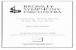 BROMLEY SYMPHONY ORCHESTRA Prog Jan... · Bromley Symphony Orchestra isproud topresent two soloists