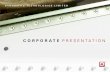 Dynamatic Corporate Presentation - MAY 2016 · Company and involve significant elements of subjective judgement and analysis, ... • Voltas • Force Motors Ltd. ... including John