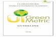GUIDELINES of UI GREENMETRIC - Mahidol University: …€¦ · The UI GreenMetric World University Ranking was ... It is intended as an entry-level means of assessment for higher