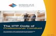 The IITP Code of Professional Conduct - Institute of IT ... Code of Professional Conduct.pdf · Supplement to the IITP Code of Professional Conduct: Guidance and Interpretation This