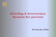Briefing & Interaction Session for parents - MOEwhitesandspri.moe.edu.sg/qql/slot/u509/Parents/Information for... · (P6 Standard) Term 1 CA1 •Algebra •Angles in Geometric Figures