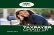 TAXPAYER CHARTER - mra.m · ©MRA Corporate Affairs Studio 2017 ... 11 This Taxpayer’s Charter proclaims that in its dealings with you, ... Chapter 1 TAXPAYER’S RIGHTS a).