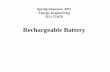 Spring Semester, 2011 Energy Engineeringocw.snu.ac.kr/sites/default/files/NOTE/7348.pdf · Li 이차전지 종류 . i) Li metal battery (LMB): Li metal anode . ii) Li ion battery