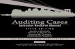 Auditing Cases - Test Bank 140p6zu91z1c3x7lz71846qd1.wpengine.netdna-cdn.com/.../Auditing-Ca… · Auditing Cases fIfTh eDITIon ... 8.1 Laramie Wire Manufacturing ... One case incorporates