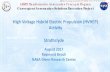 High Voltage Hybrid Electric Propulsion (HVHEP) Activity ... · High Voltage Hybrid Electric Propulsion (HVHEP) Activity . Strathclyde. August 2017. Raymond Beach. ... AFRL/Wright