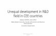 Unequal development in R&D field in CEE countries · CORDIS datasets –EU research projects under: RSA CEE Conference, Cluj-Napoca, ... FP4 FP5 FP6 FP7 H2020 TOTAL Projects 14.567