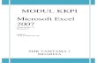Modul Excel 2007 - stikeswh.ac.idstikeswh.ac.id/tem/files/ms_excel_2007.pdf · Microsoft Excel 2007 ... antara lain Excel, Word, Access, PowerPoint, Outlook, ... Latihan: Buat deret