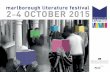 marlborough literature festival 4 OCTOBER 2015€“ Adam Thorpe, educated at Marlborough, talks about his memoir On Silbury Hill, and Jasper Fforde whose daughters were at St John’s,