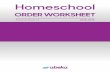 Abeka Homeschool Order Worksheet Preschool–Grade … · ORDER WORKSHEET Preschool–Grade 12 2018–2019. Table of CONTENTS ... Animal Friends Books 1–8 ABC-123