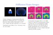 Diffusion Flame Images - IIT Kanpur · Diffusion Flame Images Video images of ethane jet diffusion flames in quiescent air in 1g and µg. Burner tube inside diameter= 2.87 mm; ...