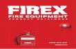 merged document 2 - Firexfirex.com.au/assets/Firex-Catalogue.pdf · FIREX AIR WATER FIRE EXTINGUISHER Certiﬁed & Approved to AS/NZS 1841.2 PRODUCT CODE ... (234$ 36m Standard ﬁre