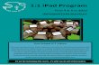 1:1 iPad Program - Our Lady of the Cape | Dunsborough · of the 1:1 iPad program for it to be successfully ... had improved their effective use of ICT in teaching and ... Our trial