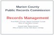 Records Management - City of Indianapolis and Marion County Record… · ... County Recorder ... Notice of Destruction Form •Records not covered by a retention schedule: PR-1 Form.