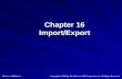 Chapter 16 Import/Export - Mercer County …horowitk/documents/Chap016.pdfSoftware Objectives, p. 619 Export information from Peachtree to a word processing program. (In this chapter,