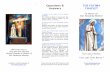 FATIMA CHAPLET TRIFOLD - Fatima Prayers€¦ · been taken to safeguard the message and accuracy of these prayers, you may use any appropriate variation that you ... FATIMA CHAPLET