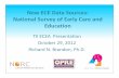 New ECE Data Sources: National Survey of Early …raymarshallcenter.org/files/2012/10/Brandon - TX-ECEA... · New ECE Data Sources: National Survey of Early Care and Education TX