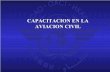 CAPACITACION EN LA AVIACION CIVIL - icao.int · entrenamiento en la aviacion civil. A través de los años ha establecido proyectos para apoyar ... • Organiza seminarios y reuniones