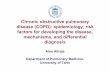 Chronic obstructive pulmonary disease (COPD): epidemiology ... · factors for developing the disease, mechanisms, and differential diagnosis ... copd/ GOLD 2017 Pocket Guide ... chronic