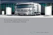 Towing and Recovery Actros (Model 963) - AVRO ... · Mercedes-Benz Service Daimler AG · Technical Information and Workshop Equipment (GSP/OI) · D-70546 Stuttgart Towing and Recovery