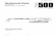 5694 (supersedes 5673)-1014-S5 Technical Data - … · 5694 (supersedes 5673)-1014-S5 3 Link‐Belt Cranes TCC-500 Boom Design Four section, box type construction of high tensile