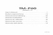 TM-P60 · No part of this publication ma y be ... TM-P60 has been tested and found to comply with FCC radiation ... contact your dealer or a Seiko Epson service center for ...