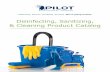 Disinfecting, Sanitizing, & Cleaning Product Catalog .Disinfecting, Sanitizing, & Cleaning Product