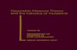 Geometric Measure Theory - American Mathematical … · AMERICAN MATHEMATICAL SOCIETY PROVIDENCE, RHODE ISLAND . PROCEEDINGS OF THE SUMMER INSTITUTE ON GEOMETRIC MEASURE THEORY ...
