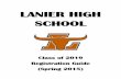 LANIER HIGH .course High School Transitions (see Elective Course Offerings for more details.) Step