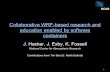 Collaborative WRF-based research and education enabled .Collaborative WRF-based research and education