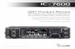 PRODUCT REVIEW ICOM IC-7600 HF and · PRODUCT REVIEW Mark J. Wilson, K1RO ... the IC-7600 is not totally new and different with respect to the older PROIII and the more recent IC-7700