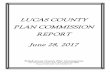 LUCAS COUNTY PLAN COMMISSION REPORT June … · parcel under an R-A P.U.D. is 2.9 units per acre, the P.U.D. as submitted is 2.25 units per acre. The The maximum number of dwelling