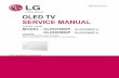 OLED TV SERVICE MANUAL - lg.encompass.com CHASSIS : EA64B MODEL : OLED55B6P OLED55B6P-U ... OLED TV SERVICE MANUAL ... Be sure no power is applied to the chassis or circuit, and observe