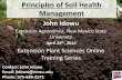 Principles of Soil Health Management.aces.nmsu.edu/.../principles-of-soil-health-management_new.pdf · What is Soil Health (Quality)? •Ability of the soil to support crop growth