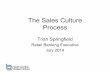 The Sales Culture Process Sales Culture Process Curriculum.pdf · The Sales Culture Process Trish Springfield ... Jeffrey Gitomer • Question Based Selling, Thomas A Freese • Professional