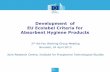 Development of EU Ecolabel Criteria for Absorbent Hygiene ...susproc.jrc.ec.europa.eu/sanitaryproducts/docs/2ndAHWG_AHP_v5.pdf · Development of EU Ecolabel Criteria for Absorbent