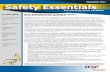 September 2017 Safety Essentials - pacounties.org · Facility owners and managers can learn about ... Attendees will learn to differentiate between ... presentation will allow participants