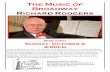 The Music of Broadway Richard Rodgers - elcnoho.org · Richard Rodgers Shelly Cohen Sunday, October 9 4:00pm ... from the American Songbook - great songs from some of the most famous