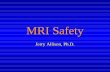 MRI Safety - ČVUT, FJFI, Katedra fyzikální elektronikykfe.fjfi.cvut.cz/~sinor/tmp/edu/pmbafy/mri/... · MRI Safety Projectile Accidents ... *Siemens Symphony 18 ... undergoing