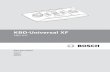 KBD-Universal XF - Bosch Security Systemsresource.boschsecurity.com/documents/KBD_Quick_Installation_Guide... · DE - Deutsch - Schnellstart 1 KBD-Universal XF DE Universal-Tastatur