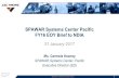 SPAWAR Systems Center Pacific FY16 EOY Brief to … · SPAWAR Systems Center Pacific FY16 EOY Brief to NDIA Ms. Carmela Keeney SPAWAR Systems Center, Pacific Executive Director (ED)