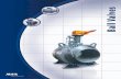 Ball Valves - MSA-KTS · MSA, a.s. manufactures three-piece ball valves with trunnion mounted ball. Individual body pieces are connected by bolts in case of K 83 TB design, or they