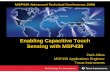 Enabling Capacitive Touch Sensing with MSP430boser/courses/40/labs/docs/MSP430... · Enabling Capacitive Touch Sensing with MSP430 ...